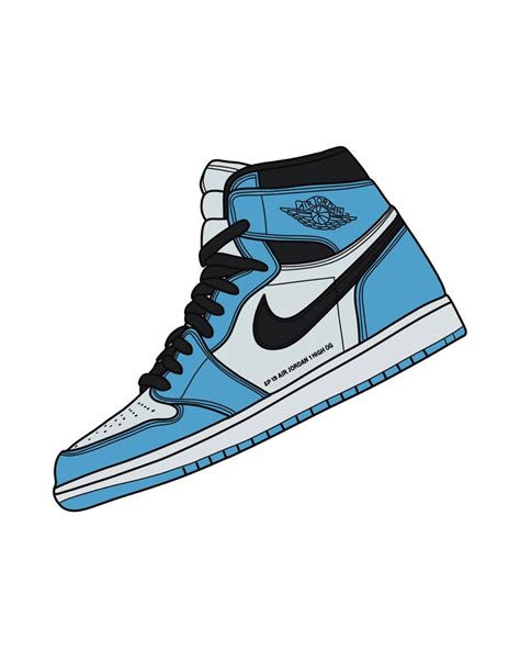 nike jorndan 1 drawing